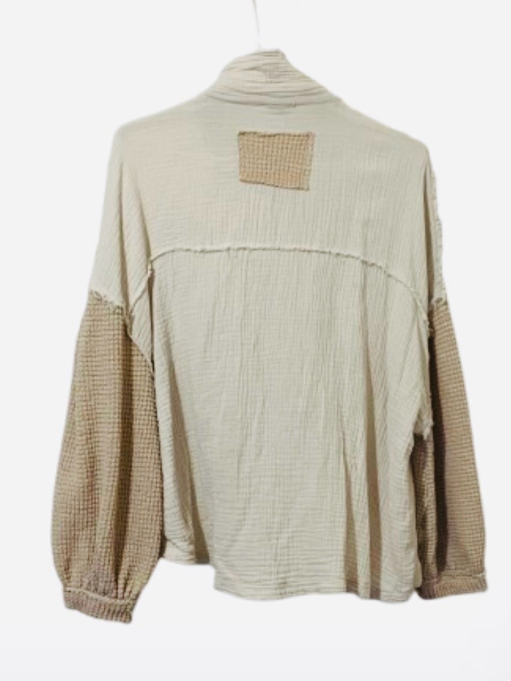POL long sleeve button front top - Picture 4 of 6